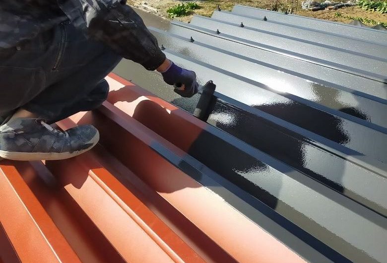桜川市屋根塗り替え工事